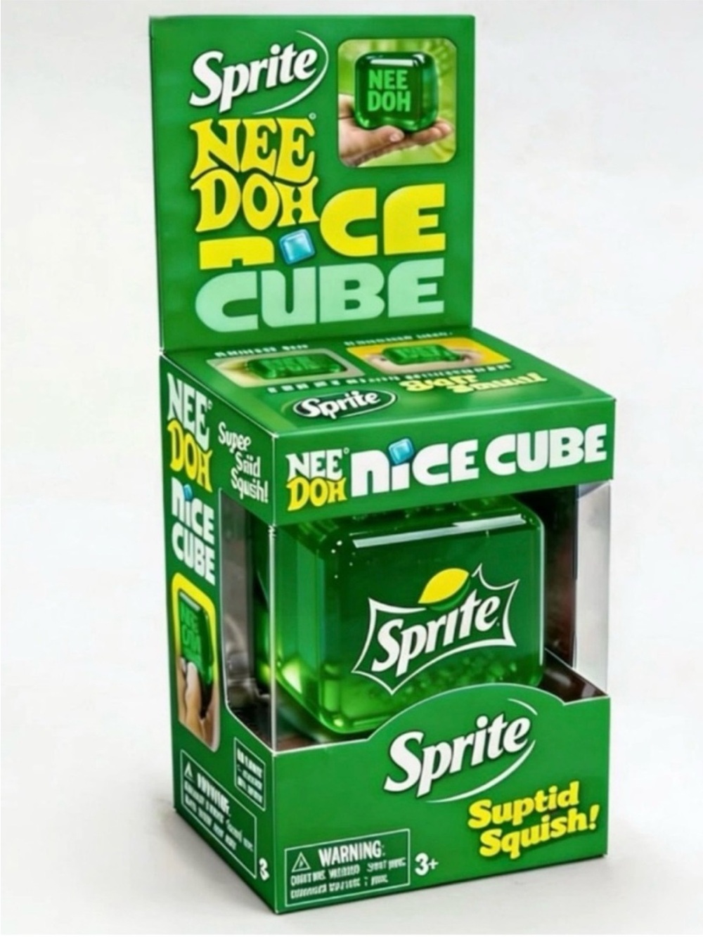 Schylling Sprite NeeDoh Nice Cube (AUTHENTIC)